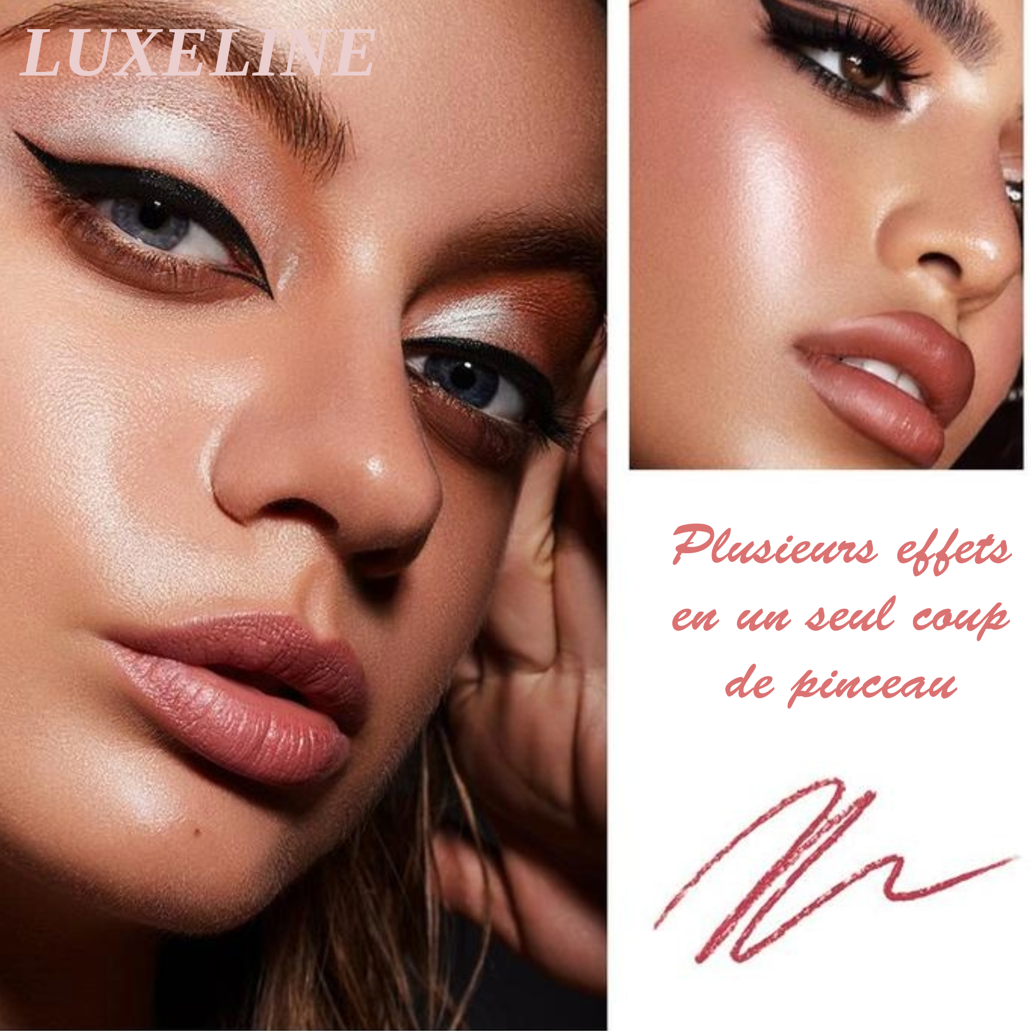 LuxeLine™ 4-en-1 | La Solution Ultime pour un maquillage à 360°